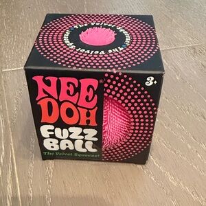 Fuzz Ball Kids Stress Toy - Pink